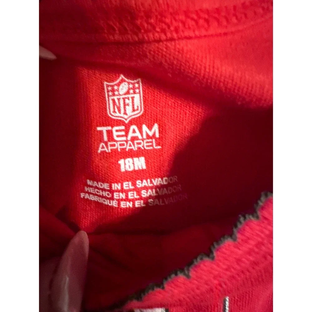 Tampa Bay Buccaneers NFL Baby  Red Long Sleeve 18M Football